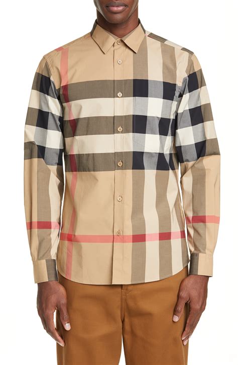 pinterest burberry shirt|Burberry checkered shirt.